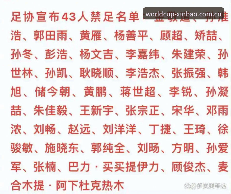 新宝体育更新使用指南 看懂足协第三批禁足名单的3个关键点,资深彩民这样解读赛事风向