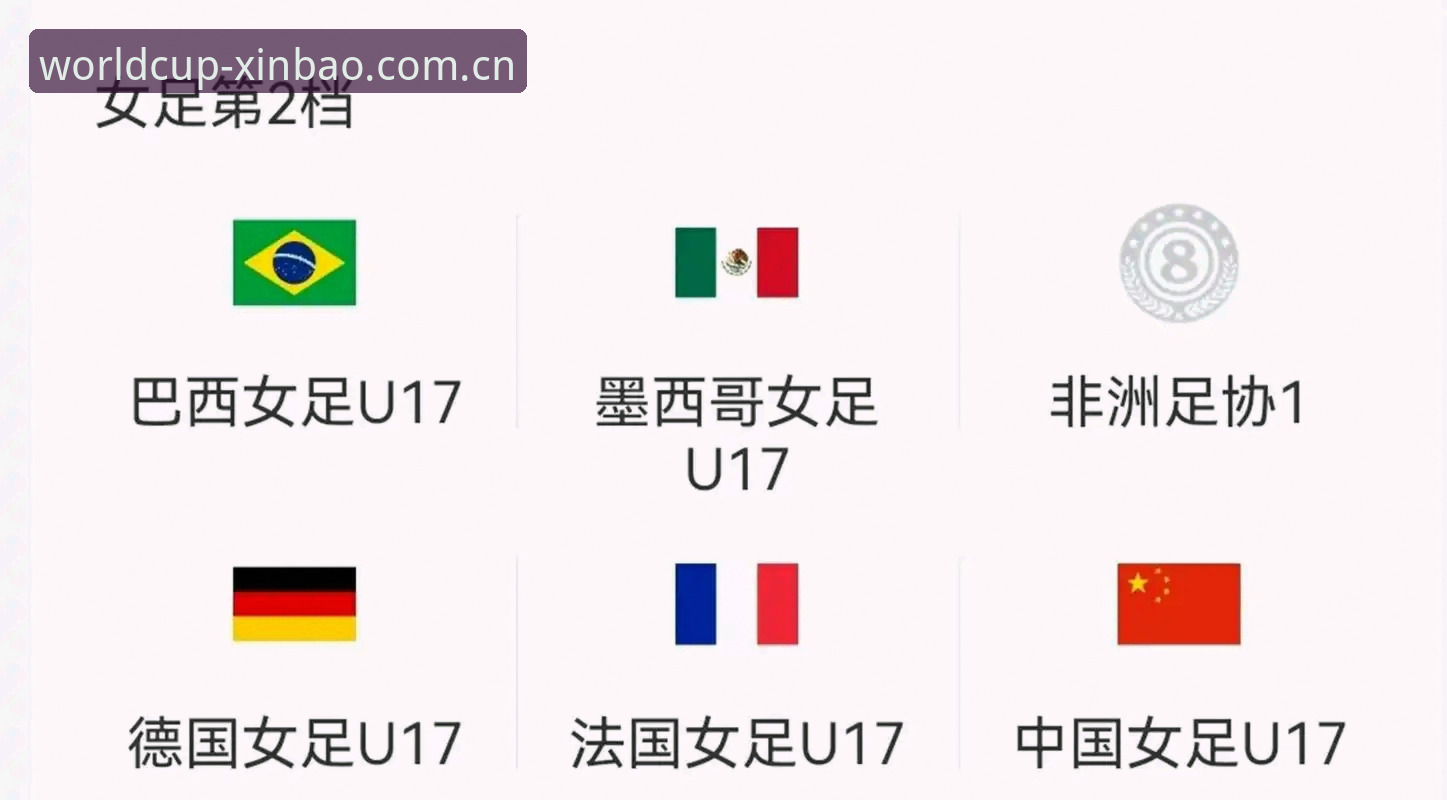 U17世界杯抽签结果出炉，如何在高端体育平台不错过中国队的每一场对决？